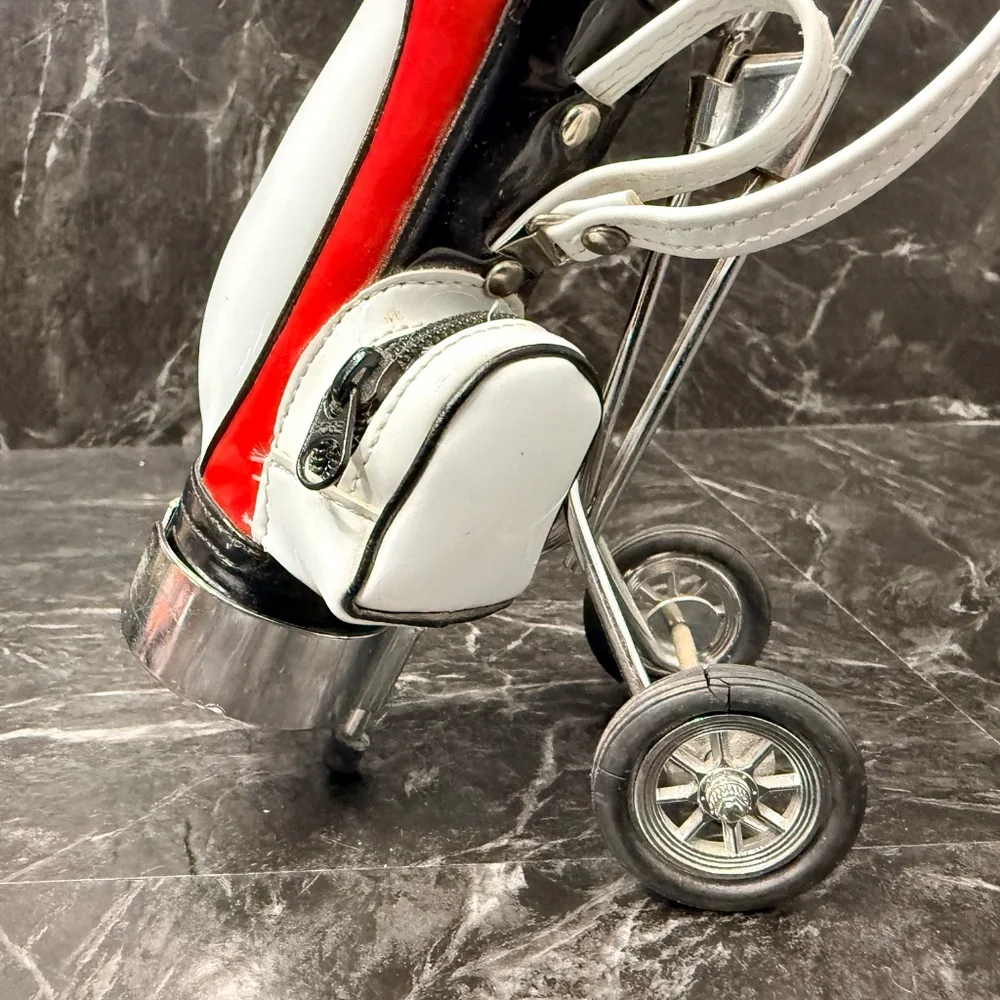 Desktop Golf Bag Cart Pen Holder